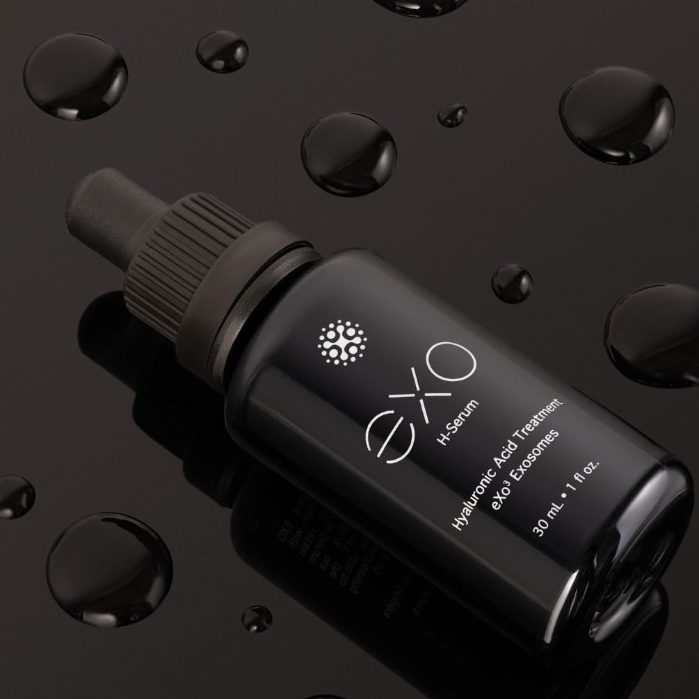 EXO H-SERUM™ Exoceuticals Hyaluronic Acid Treatment | Skincare Serum | Deep Hydration For Your Skin | Innovative Skin Care | 30ML (1 fl oz.)