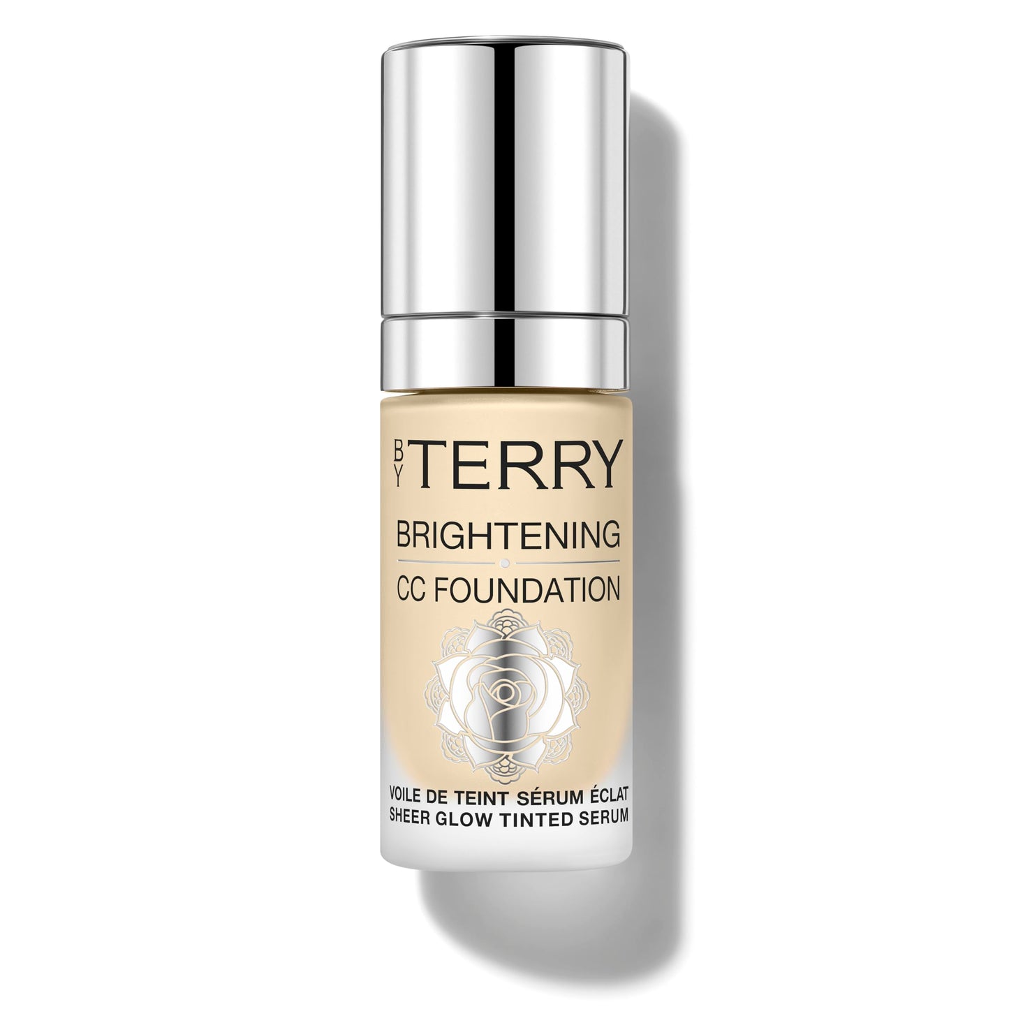 By Terry Brightening CC Foundation, Hydrating Serum Foundation, Ultra-Sheer Finish, Vegan & Cruelty-Free, 4N, Medium Neutral