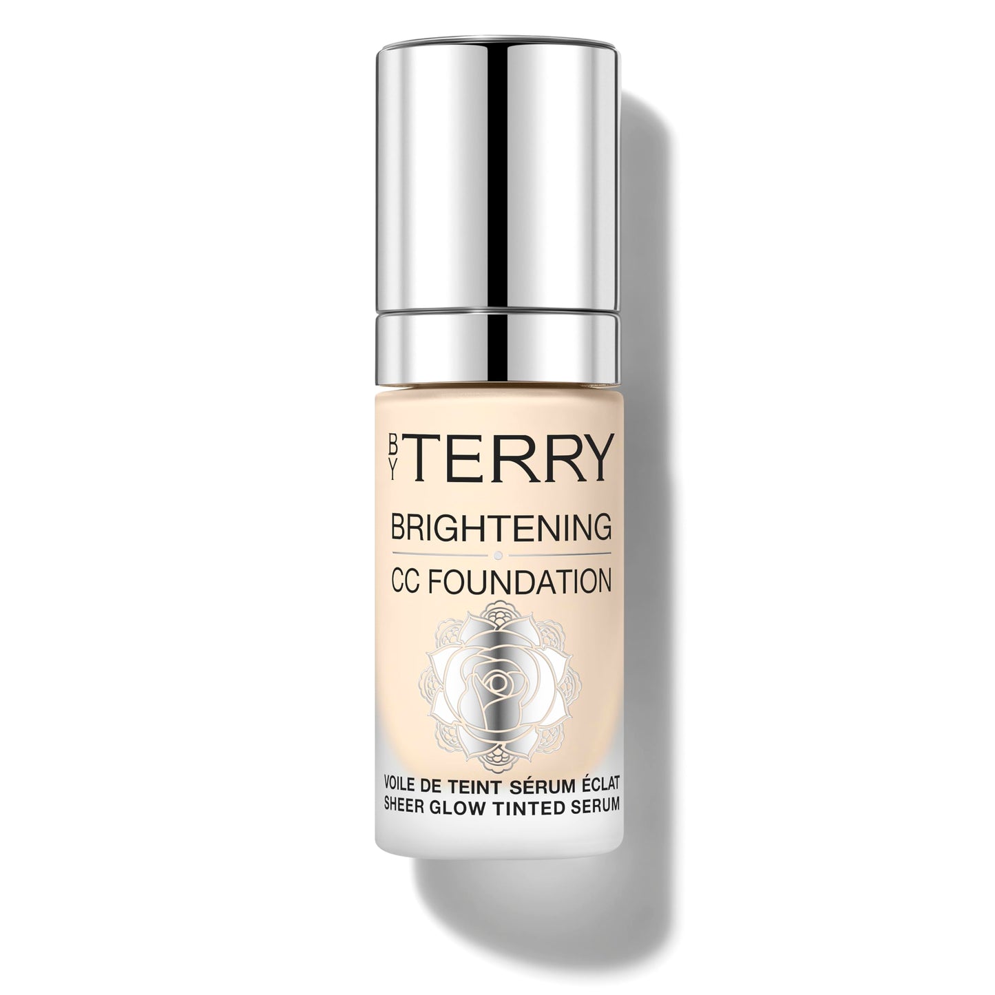 By Terry Brightening CC Foundation, Hydrating Serum Foundation, Ultra-Sheer Finish, Vegan & Cruelty-Free, 4N, Medium Neutral