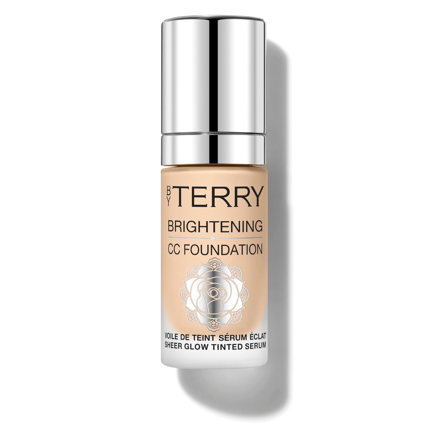 By Terry Brightening CC Foundation, Hydrating Serum Foundation, Ultra-Sheer Finish, Vegan & Cruelty-Free, 4N, Medium Neutral