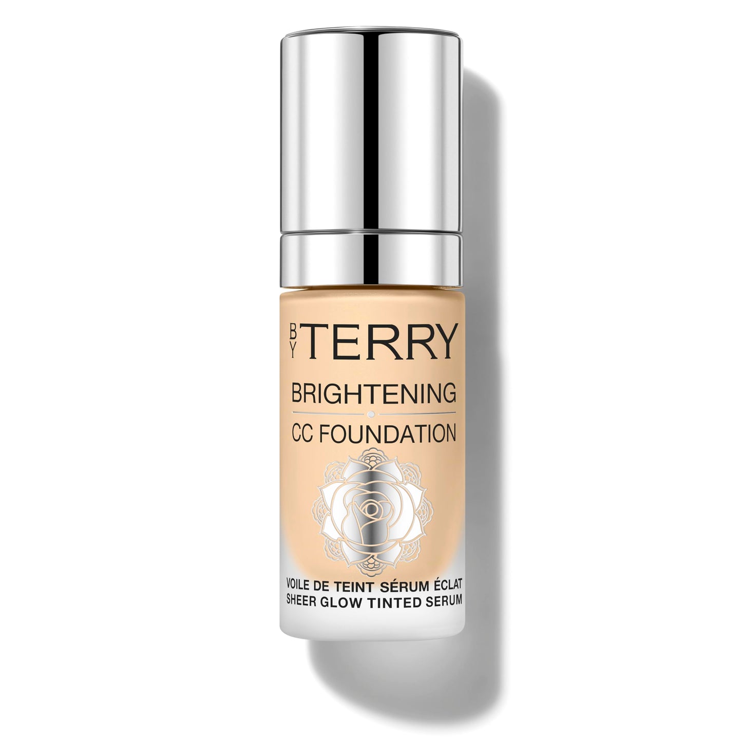 By Terry Brightening CC Foundation, Hydrating Serum Foundation, Ultra-Sheer Finish, Vegan & Cruelty-Free, 4N, Medium Neutral