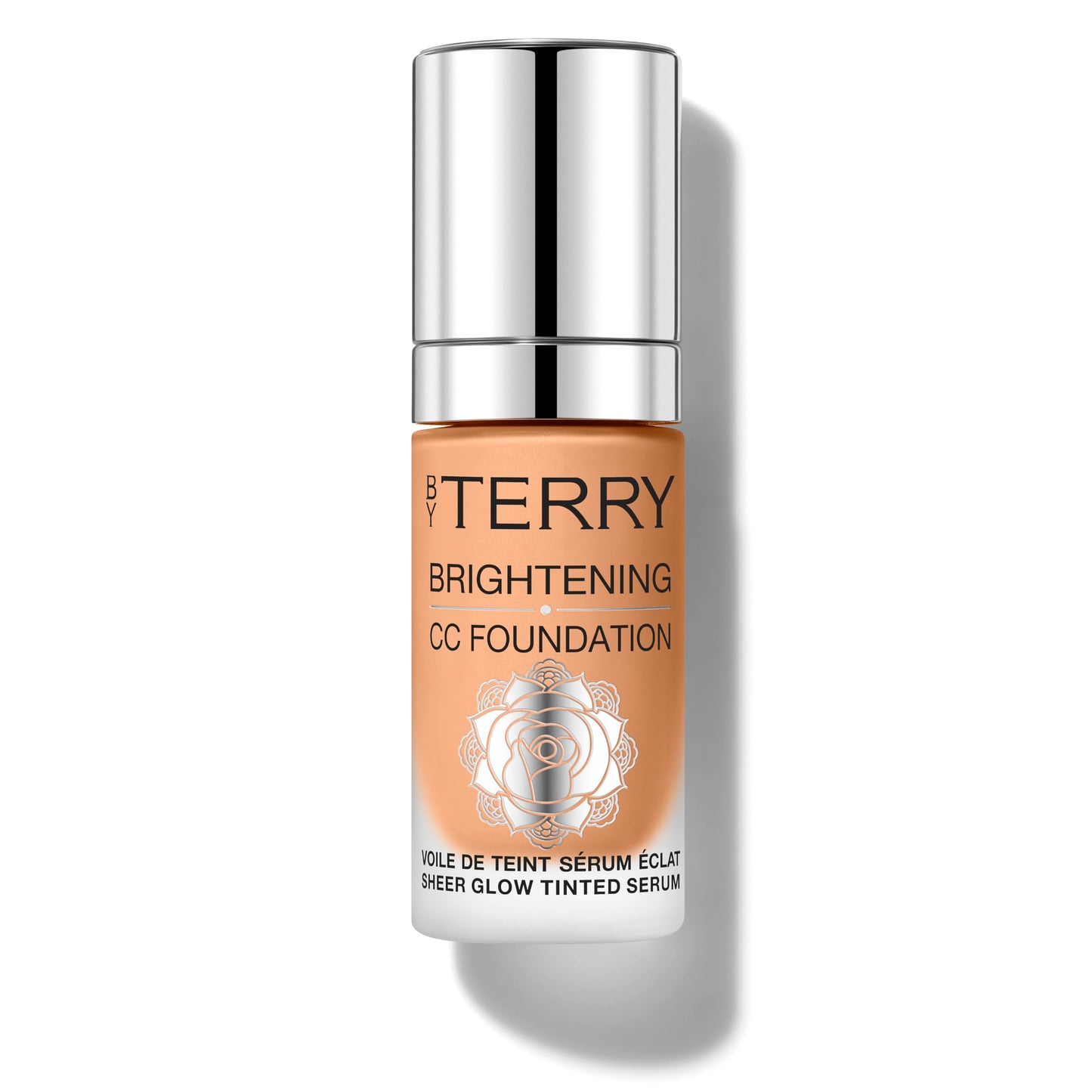 By Terry Brightening CC Foundation, Hydrating Serum Foundation, Ultra-Sheer Finish, Vegan & Cruelty-Free, 4N, Medium Neutral