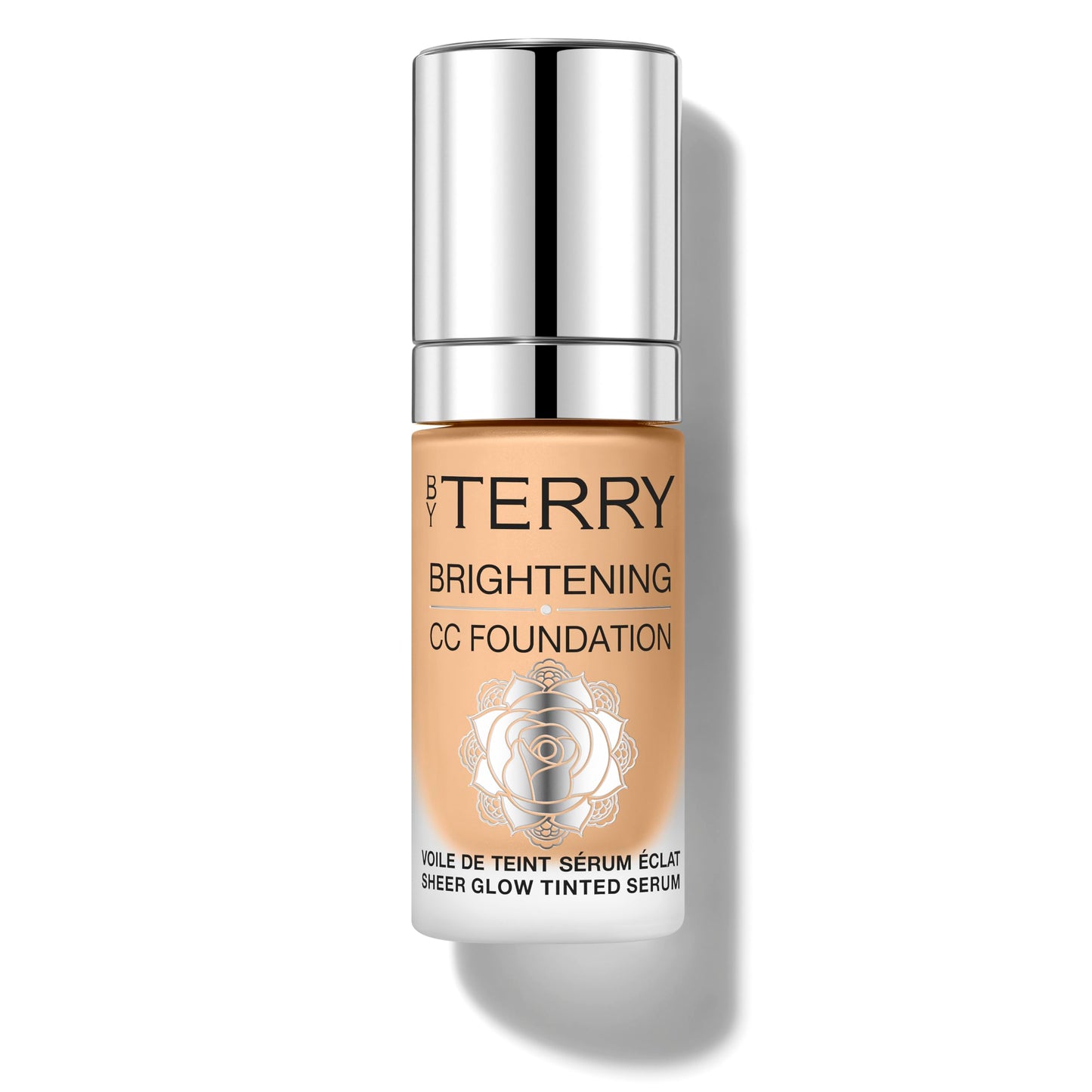 By Terry Brightening CC Foundation, Hydrating Serum Foundation, Ultra-Sheer Finish, Vegan & Cruelty-Free, 4N, Medium Neutral