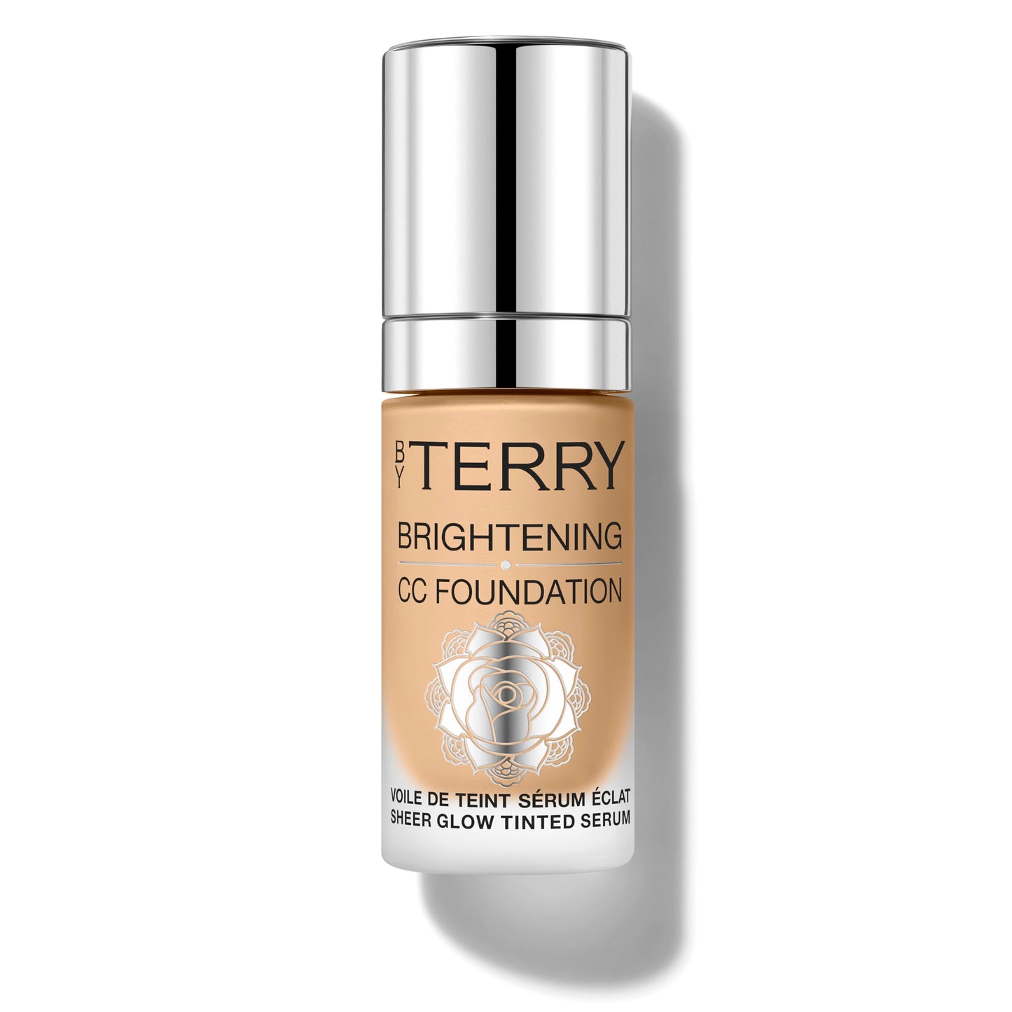 By Terry Brightening CC Foundation, Hydrating Serum Foundation, Ultra-Sheer Finish, Vegan & Cruelty-Free, 4N, Medium Neutral