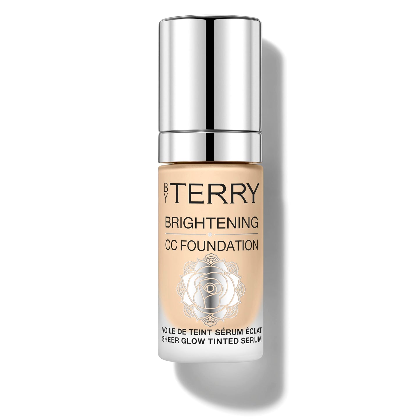 By Terry Brightening CC Foundation, Hydrating Serum Foundation, Ultra-Sheer Finish, Vegan & Cruelty-Free, 4N, Medium Neutral